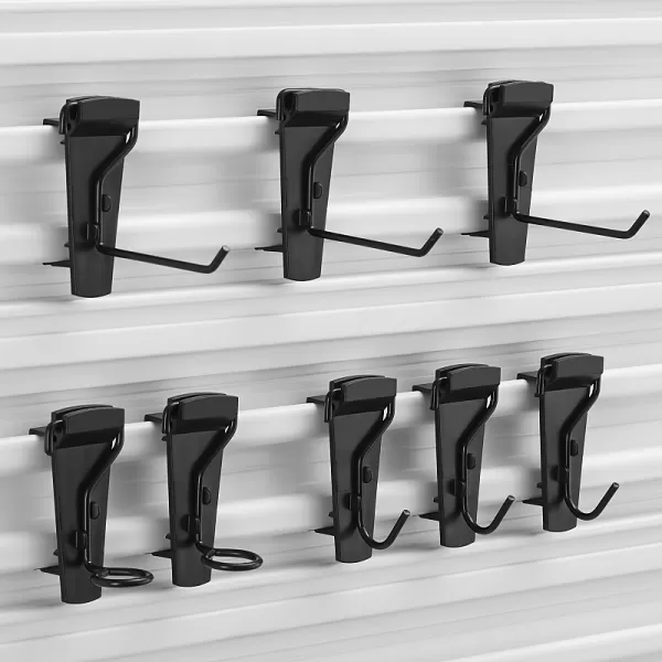 8dílná sada háčků Track walls Stanley STST82617-1