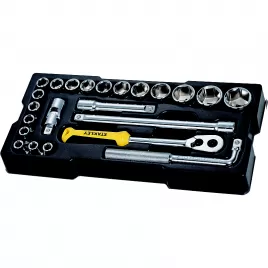 1/2" 23dílná gola sada v modulu Stanley STMT1-74173
