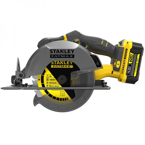 Akumulátorová kotúčová píla V20 18V 2x4,0Ah Stanley FatMax SFMCS500M2K