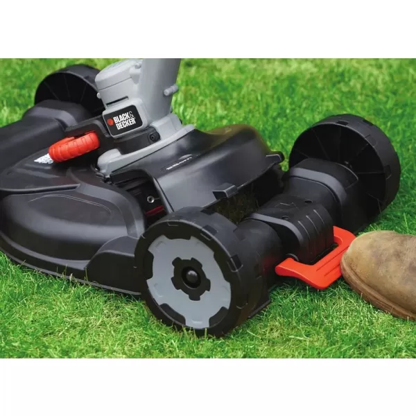 Aku strunová sekačka 18V 2,0Ah s kolovým podvozkem Black&Decker STC1820CM