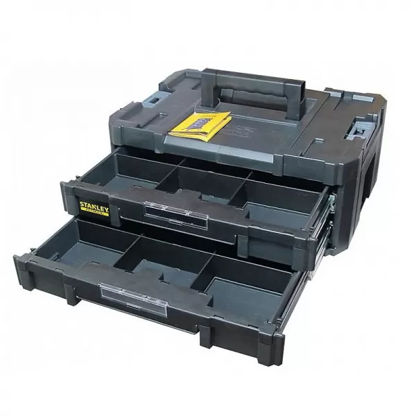 Box s 2 plytkými zásuvkami TSTAK IV Stanley FMST1-71969