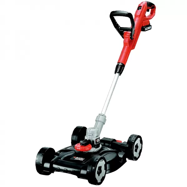 Aku strunová sekačka 18V 2,0Ah s kolovým podvozkem Black&Decker STC1820CM