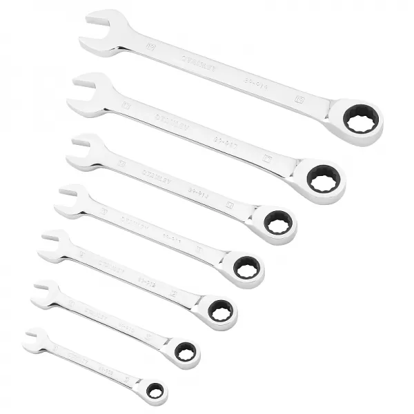 7dílná sada ráčnových očkoplochých klíčů Stanley STMT82846-0