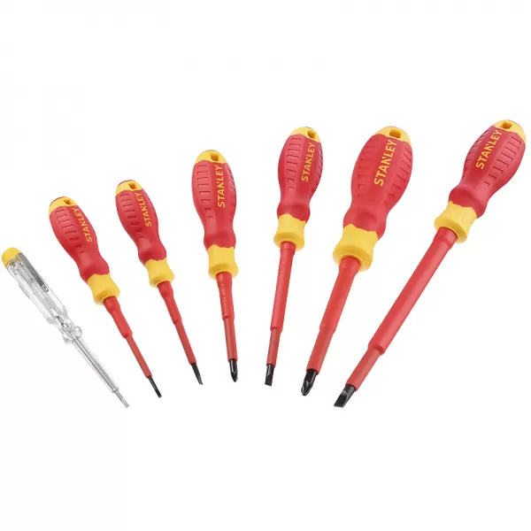 7dílná sada izolovaných šroubováků VDE Stanley STHT60031-0