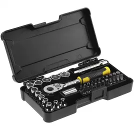 1/4" 37 dielna sada zásuviek STANLEY STMT82672-0