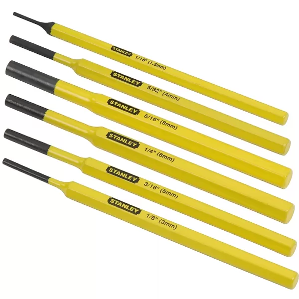6-dílná sada průbojníků Stanley 4-18-226