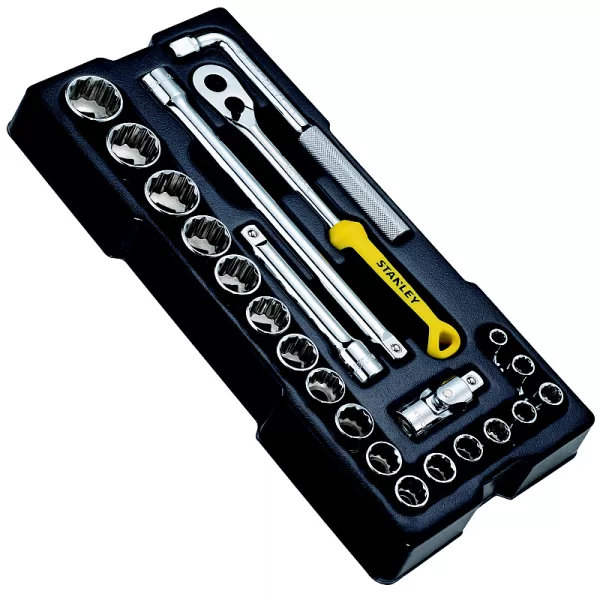 1/2" 23dílná sada nářadí modulu Stanley STMT1-74726
