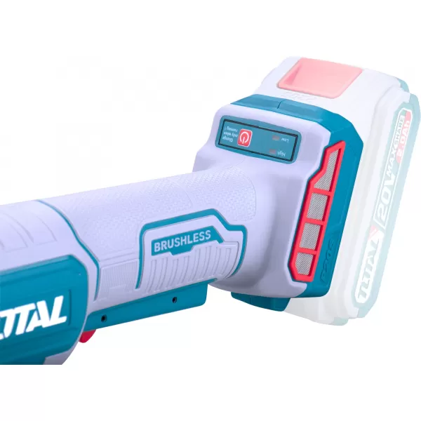 Aku úhlová bruska 115 mm 20V/bez aku Total TAGLI211156