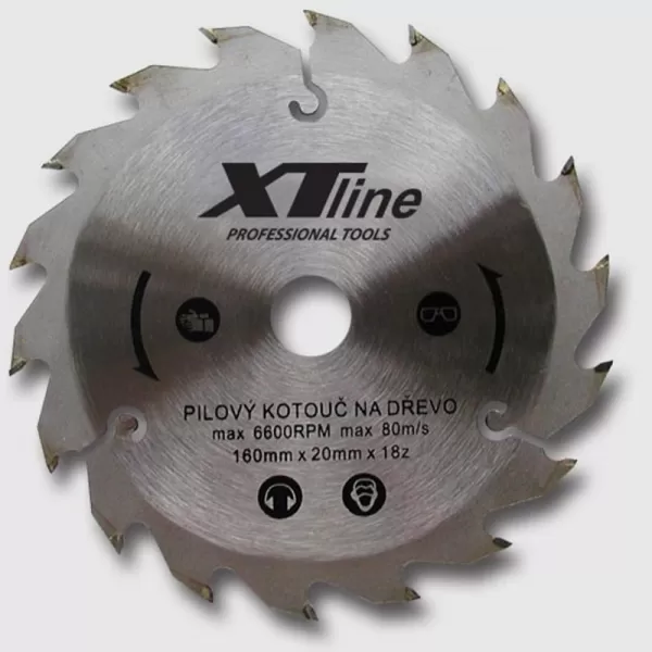 Kotouč pilový profi 150x20/18 zubů Xtline TCT15018