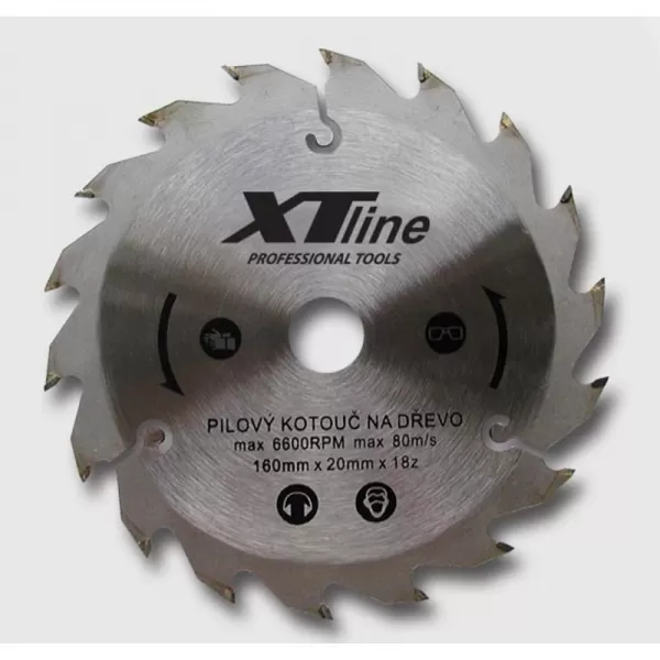 Kotouč pilový profi 170x20/40 zubů Xtline TCT17040BD