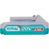 Sada baterie 20V/2x 2,0 Ah + nabíječka Total TFBCPK1222E