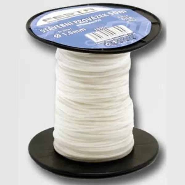 Provázek 50 m 1 mm bílý ZN38901