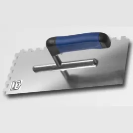 Hladítko nerez STAVTOOL 270 x 127 mm zuby 10 softgrip ZN31144