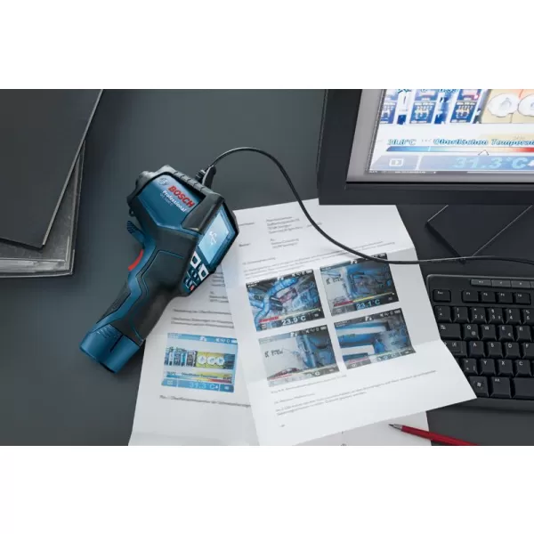 Aku termodetektor + L-Boxx Bosch GIS 1000 C Professional