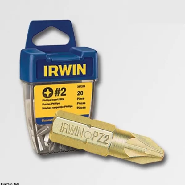 Šroubovací bit křížový POZIDRIV PZ1x25mm titan IRWIN TOOLS JO10504341