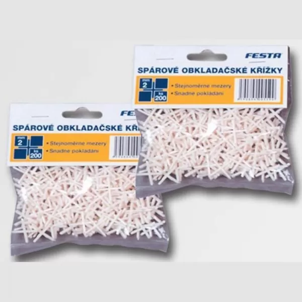 Křížky plastové 5 mm 75 ks ZN37154