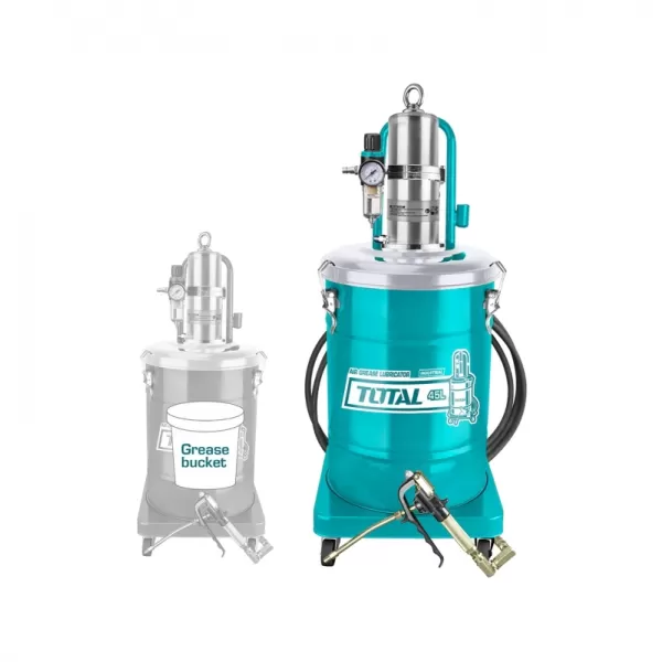 Vzduchový mazací lis 45l Total THT118452