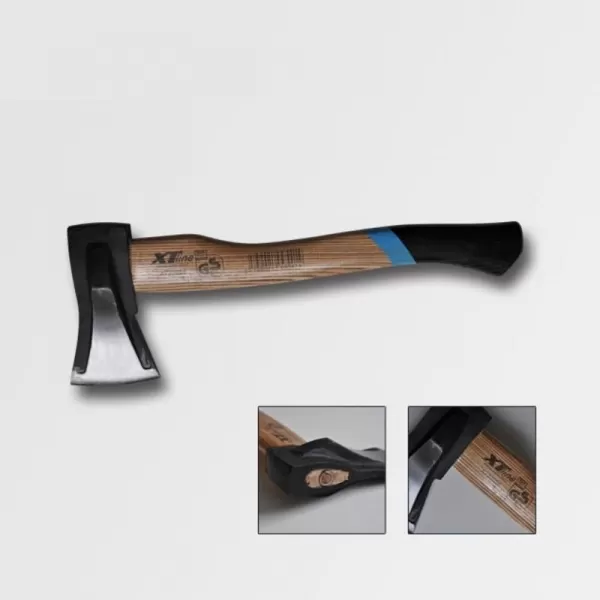 Sekera s klínem 1000g DIN5131 dřevěná násada Xtline XT33056