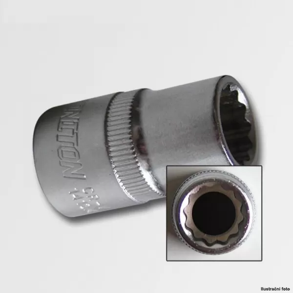 Hlavice nástrčná 1/2" 12-ti hranná 32mm 40CRV HONITON H1732