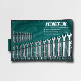 22-ti dílná sada očloplochých klíčů DIN3113 40CrV HONIDRIVER HCW11522