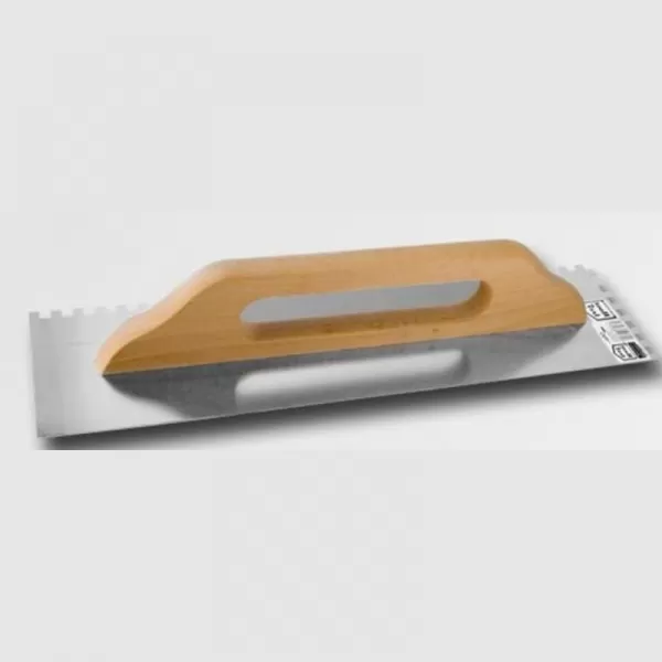 Hladítko nerez STAVTOOL 130 x 480 mm zub 10 mm ZN31071