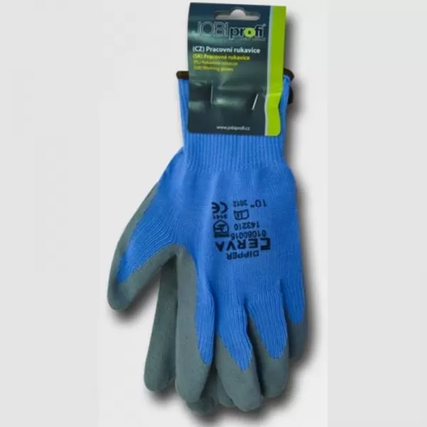 Rukavice máčené v latexu DIPPER velikost 10" JA143210/10
