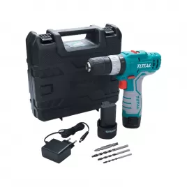 Aku vrtací šroubovák s příklepem 12V/2x1,5,0Ah Li-ion Total TIDLI1232