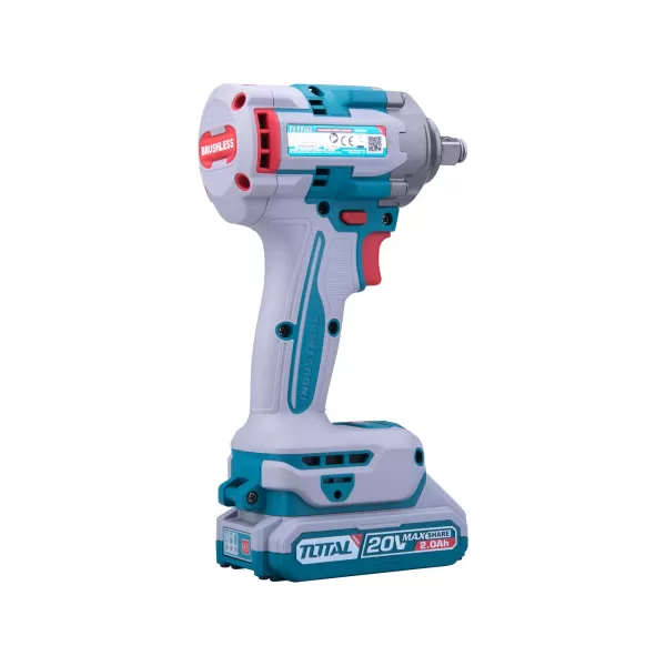 Aku rázový utahovák 20V 2x2,0Ah TOTAL TIWLI2040