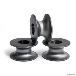 Sada tří kladek na Ms a Al trubky větších radiusů průměr 44 mm BOW 1080449