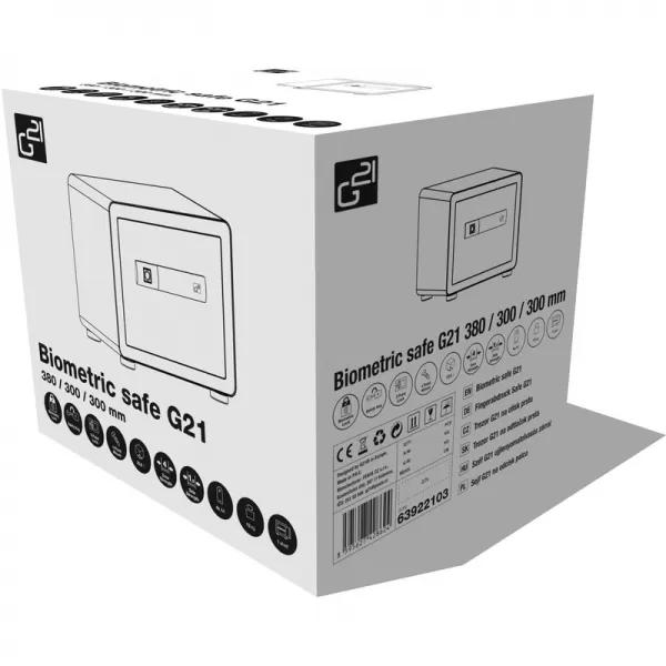 Trezor G21 na odtlačok prsta 380 x 310 x 300 mm 63922103