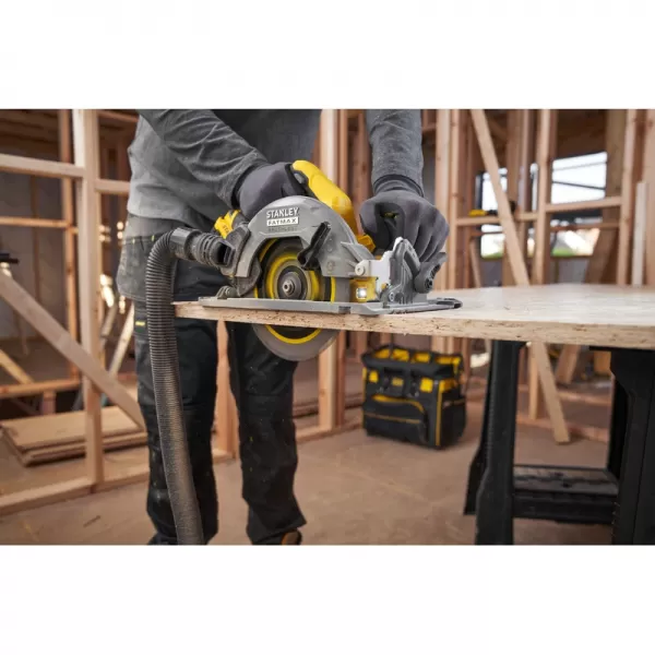 Aku bezuhlíková okružní pila 18V bez aku STANLEY FATMAX V20 SFMCS551B