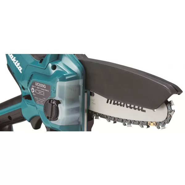 Aku set Makita XGT 40 V bez aku - Prořezávací pila UC029GZ01 + Ofukovač UB001GZ