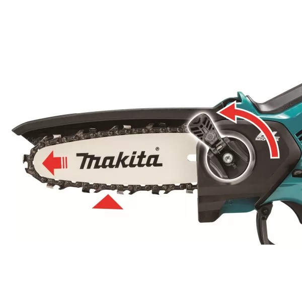 Aku set Makita XGT 40 V bez aku - Prořezávací pila UC029GZ01 + Ofukovač UB001GZ