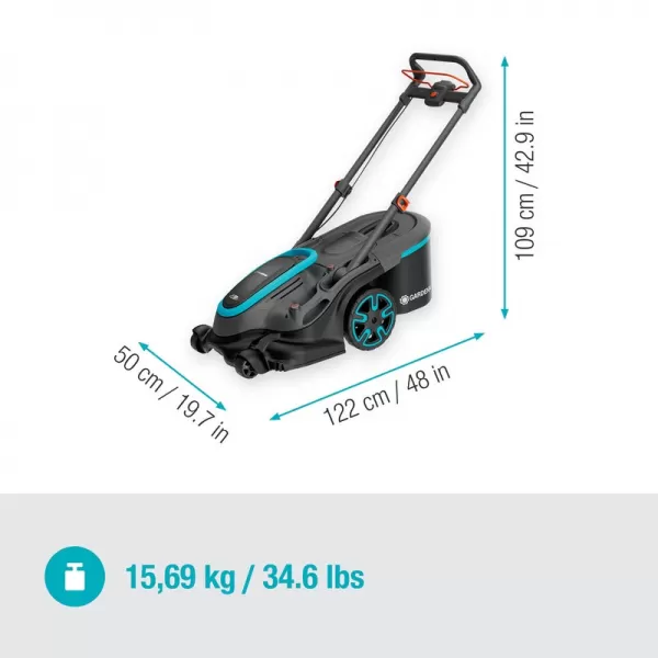 Aku kosačka PowerMax Duo 46/36V P4A - bez aku Gardena 14646-55