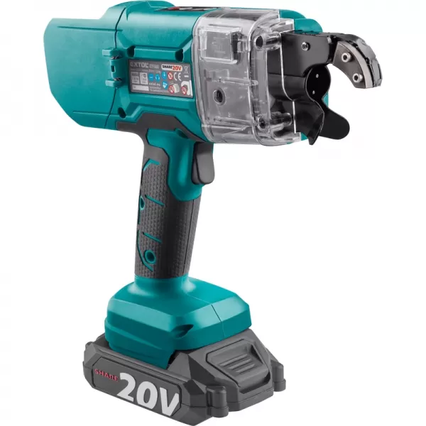 Aku vazač armatur 20V/2,0 Ah SHARE20V BRUSHLESS Extol Industrial 8791860