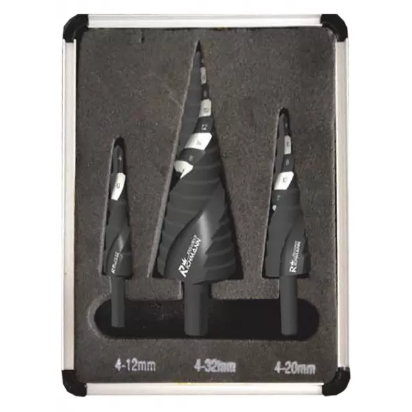 Sada stupňových vrtákov do kovu TiN 4-32 mm RICHMANN PC9272