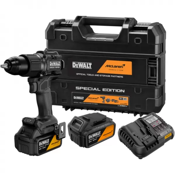 Aku príklepová vŕtačka 18V/2x5,0Ah McLaren DeWALT DCD86MP2T