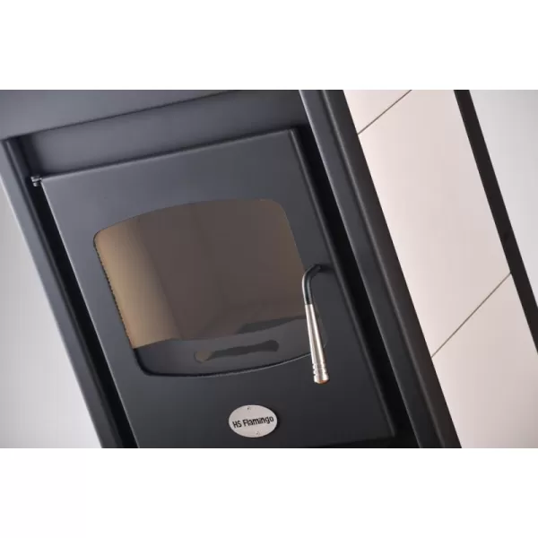 Krbová kamna HS FLAMINGO VEGA bianco