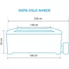 Vírivý bazén MSPA OSLO AMBER F-AM063W Marimex 11400311