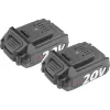 Aku vŕtací skrutkovač s príklepom 20V/2x2,0 Ah SHARE20V Extol Industrial 8791804