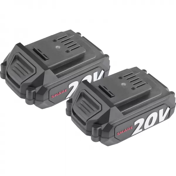 Aku vŕtací skrutkovač s príklepom 20V/2x2,0 Ah SHARE20V Extol Industrial 8791804