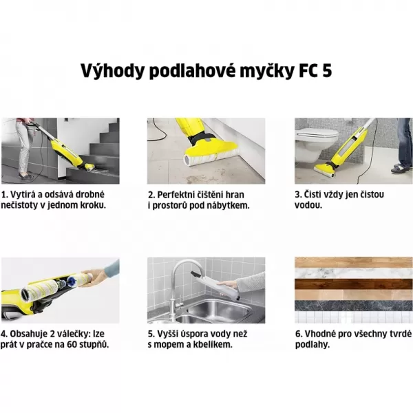 Podlahová myčka FC5 Kärcher 1.055-400.0