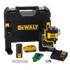 Aku multiline laser zelený 3x360° s dálkovým ovládáním 18V 1x2,0Ah DeWALT DCLE34035D1