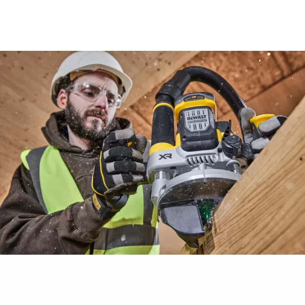 Aku bezuhlíková horní frézka 70mm 18V bez aku DeWALT DCW620NT