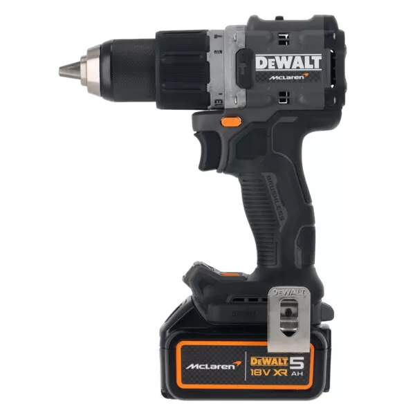 Aku příklepová vrtačka 18V/2x5,0Ah limitovaná edice McLaren DeWALT DCD85MP2T