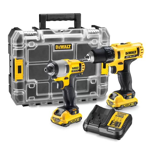 Kombo sada aku nářadí 10,8V XR 2x2,0 Ah DeWALT DCK211D2T