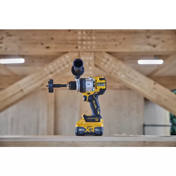 Aku bezuhlíková příklepová vrtačka 18V 1x8,0Ah DeWALT DCD1007WW1T