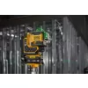 Aku multiline laser zelený 3x360° s dálkovým ovládáním 18V 1x2,0Ah DeWALT DCLE34035D1