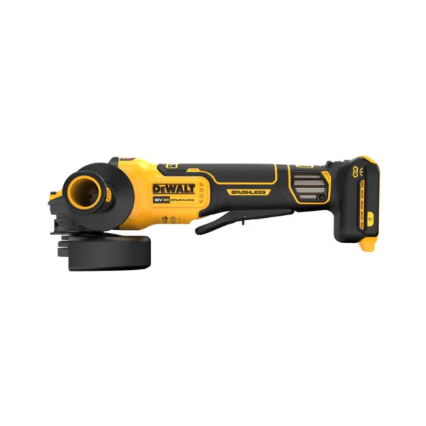 Aku úhlová bruska 125mm XR Li-Ion 18V bez aku, s dvojčinným pádlovým spínačem DeWALT DCG416VSN