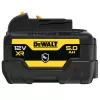 Akumulátor s ochranným krytem XR Li-Ion 12V 5,0Ah DeWALT DCB126G